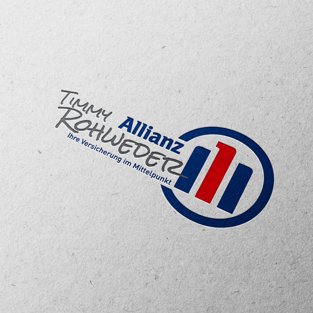Logoentwicklung Timmy Rohweder Allianz